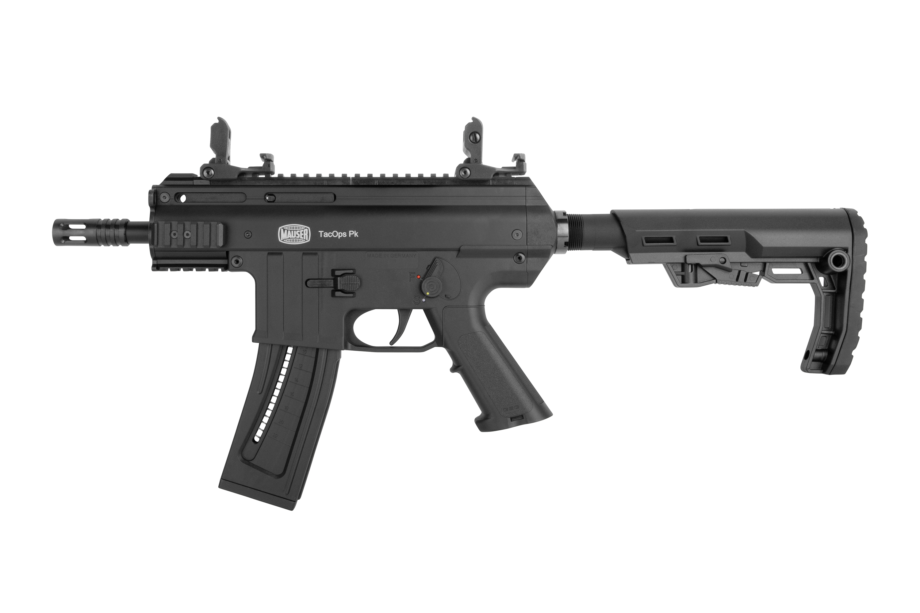 Mauser TacOps PK Schwarz .22lr HV - Selbstladepistole