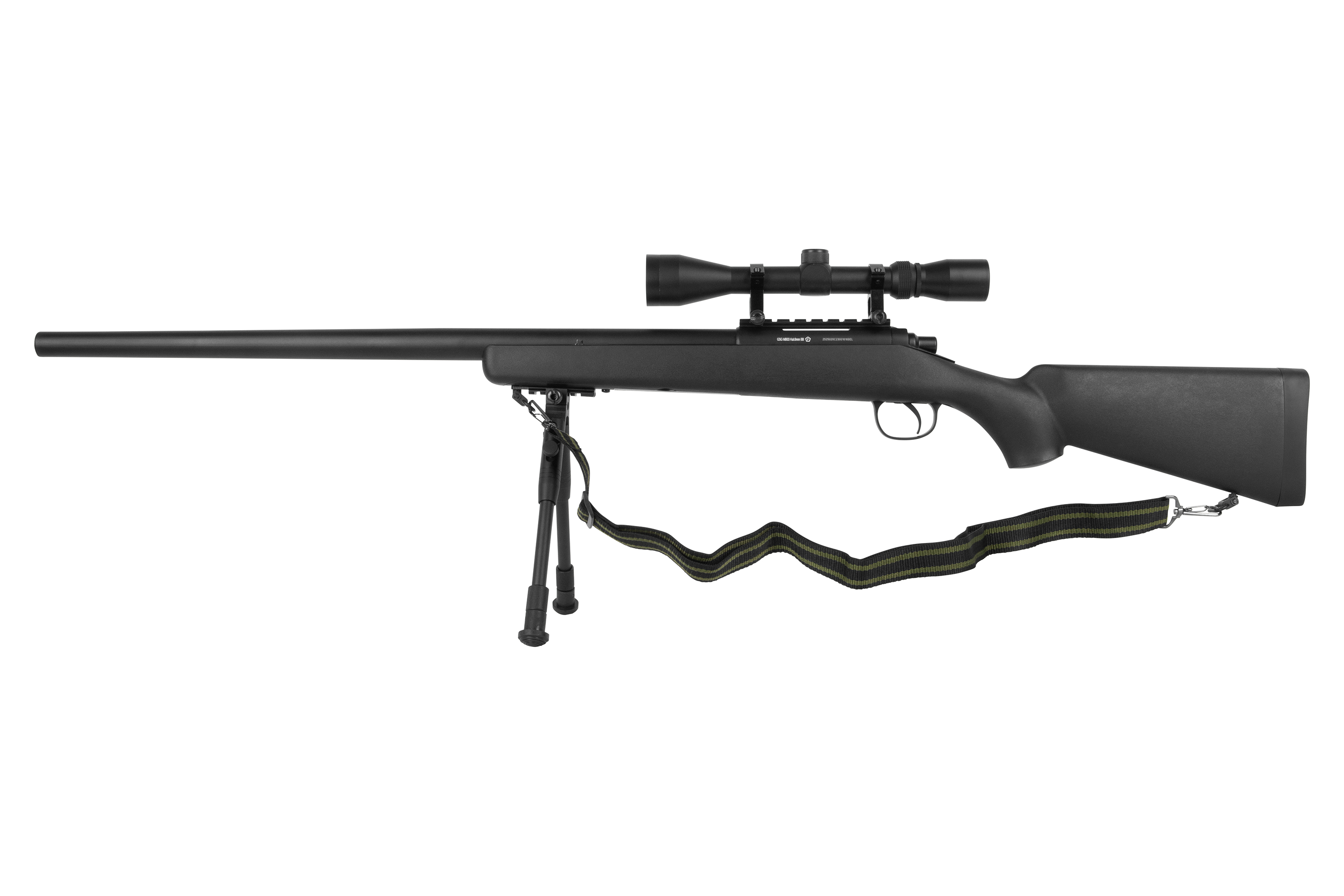 GSG MB03 Sniper Set Schwarz 6mm - Airsoft Federdruck