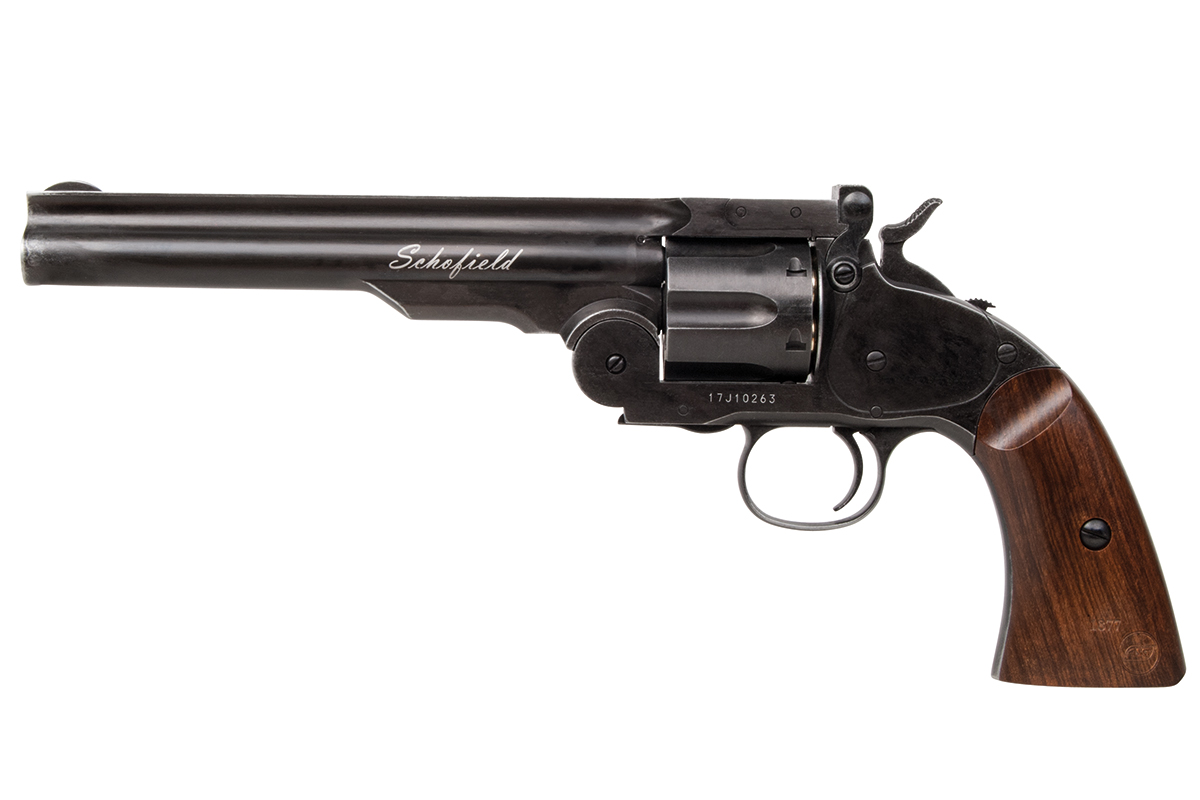 Schofield 6" Aging Black 4,5mm - Druckluft Co2 Schofield 6" Aging Black 4,5mm - Druckluft Co2