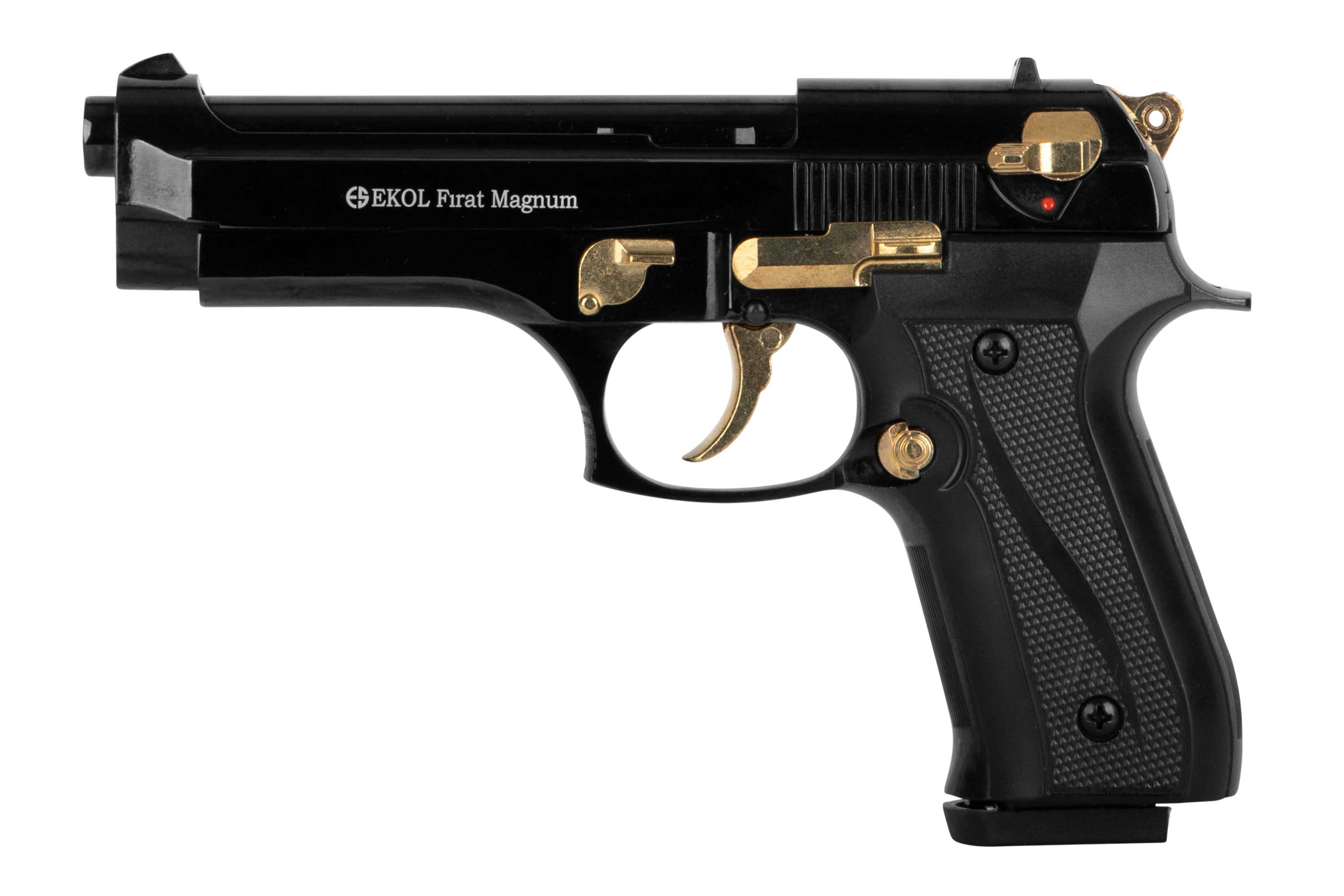 EKOL Firat Magnum Schwarz-Gold 9mm P.A.K. - Gas Signal