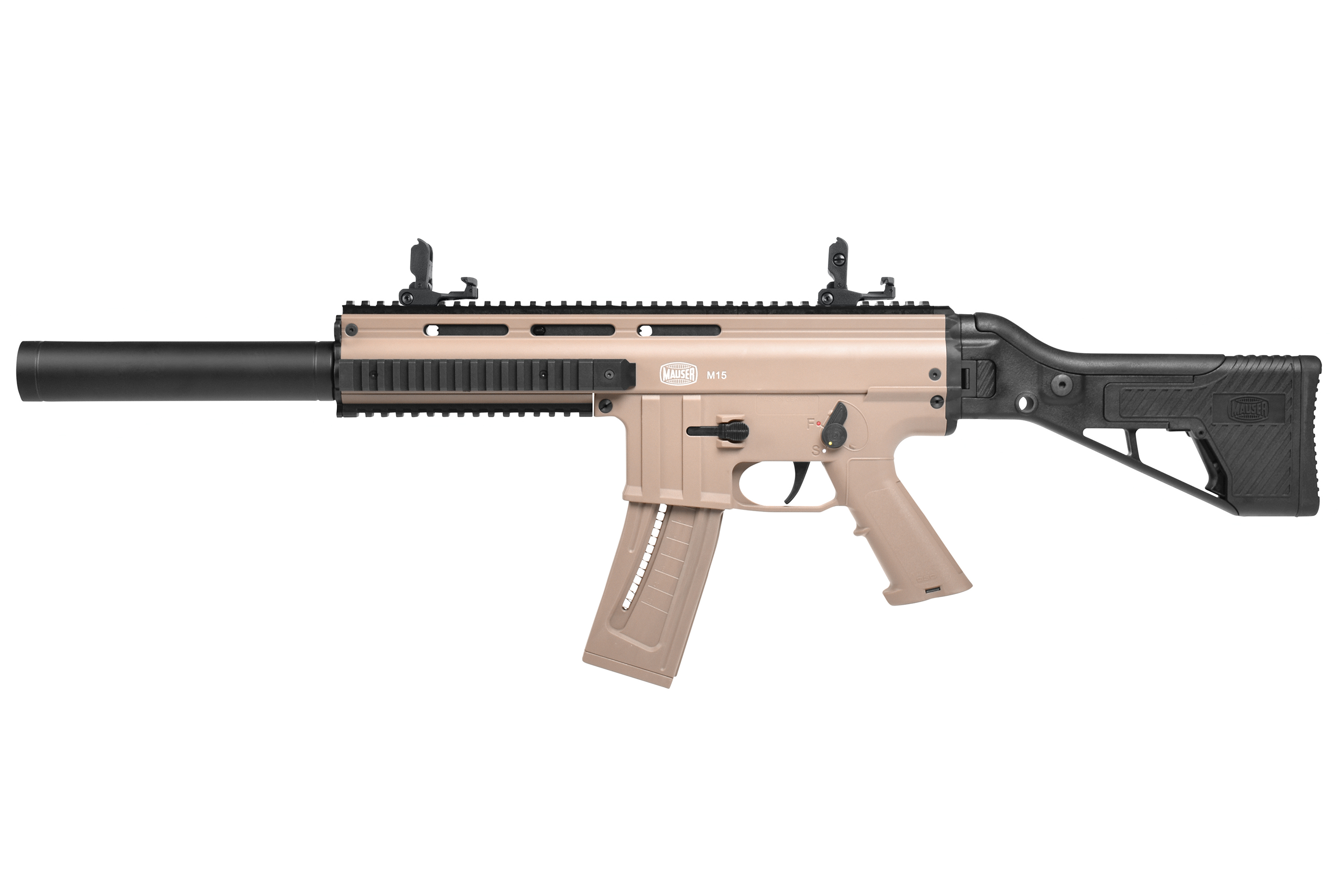 MAUSER M15 SD US Tan .22lr HV - Selbstladebüchse MAUSER M15 SD US Tan .22lr HV - Selbstladebüchse