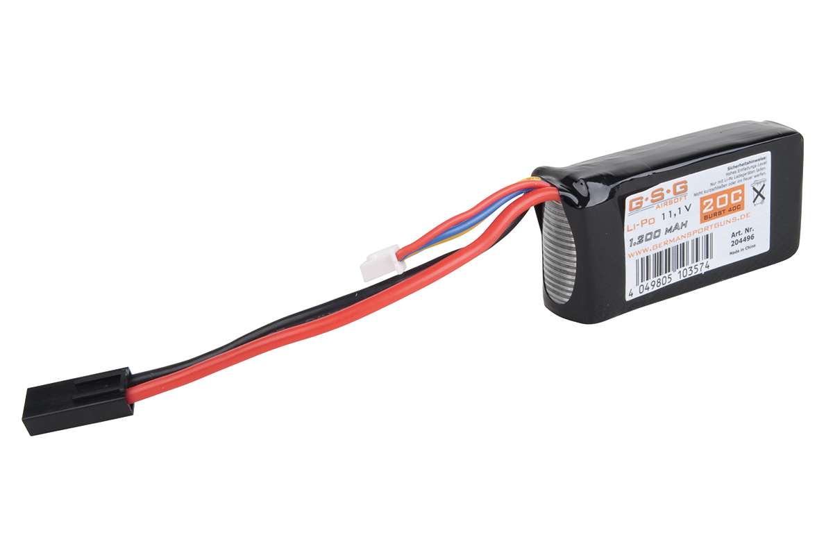 GSG Akku Li-Po 11,1V 1200mAh - Airsoft