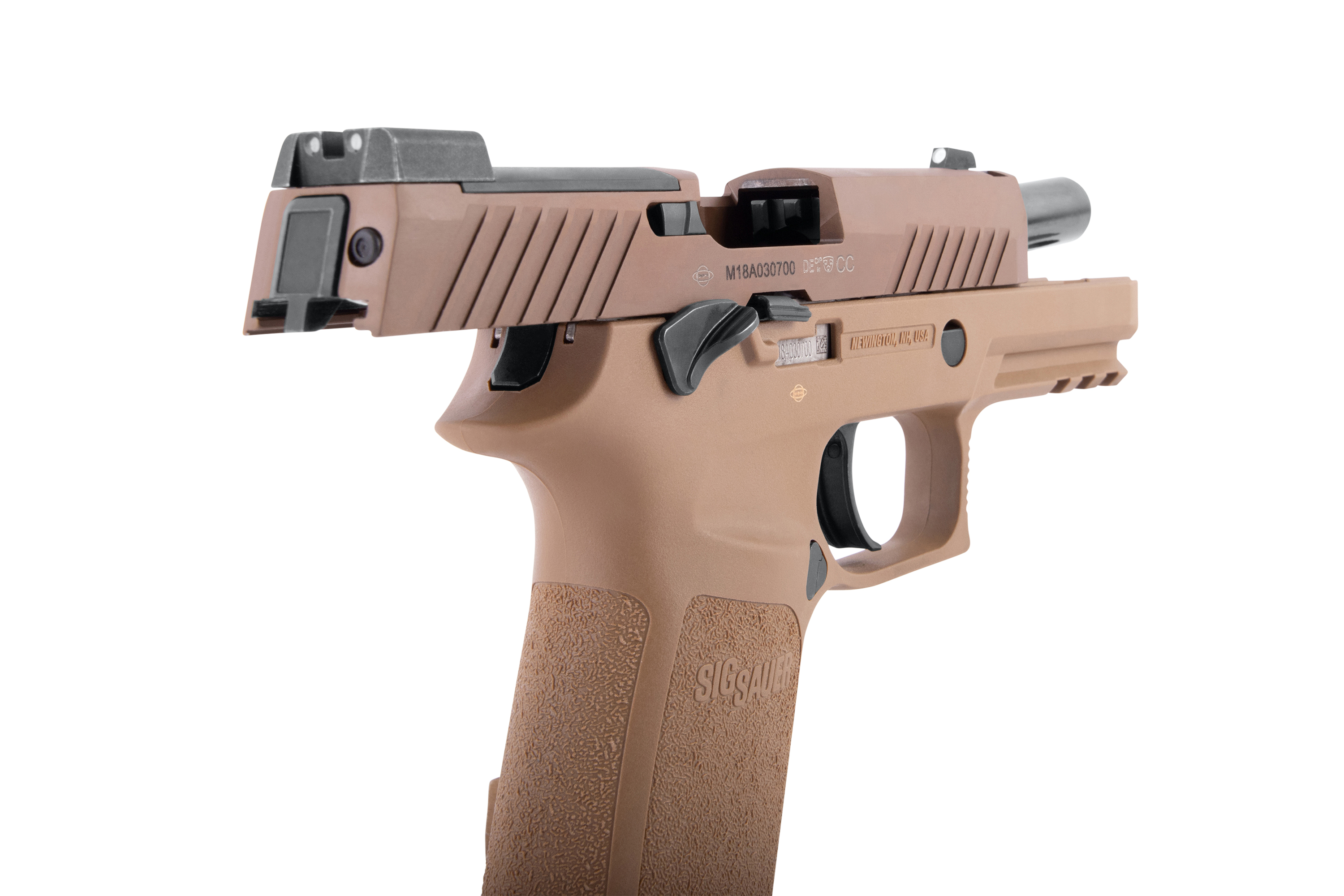 SIG SAUER P320-M18 Coyote Tan 9 mm Luger - Selbstladepistole