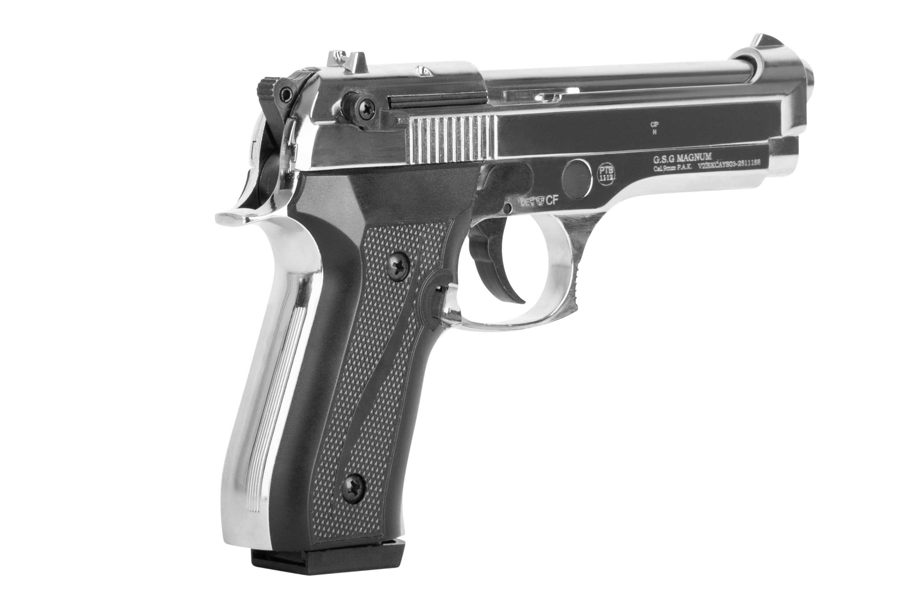 EKOL Firat Magnum Chrom 9mm P.A.K. - Gas Signal