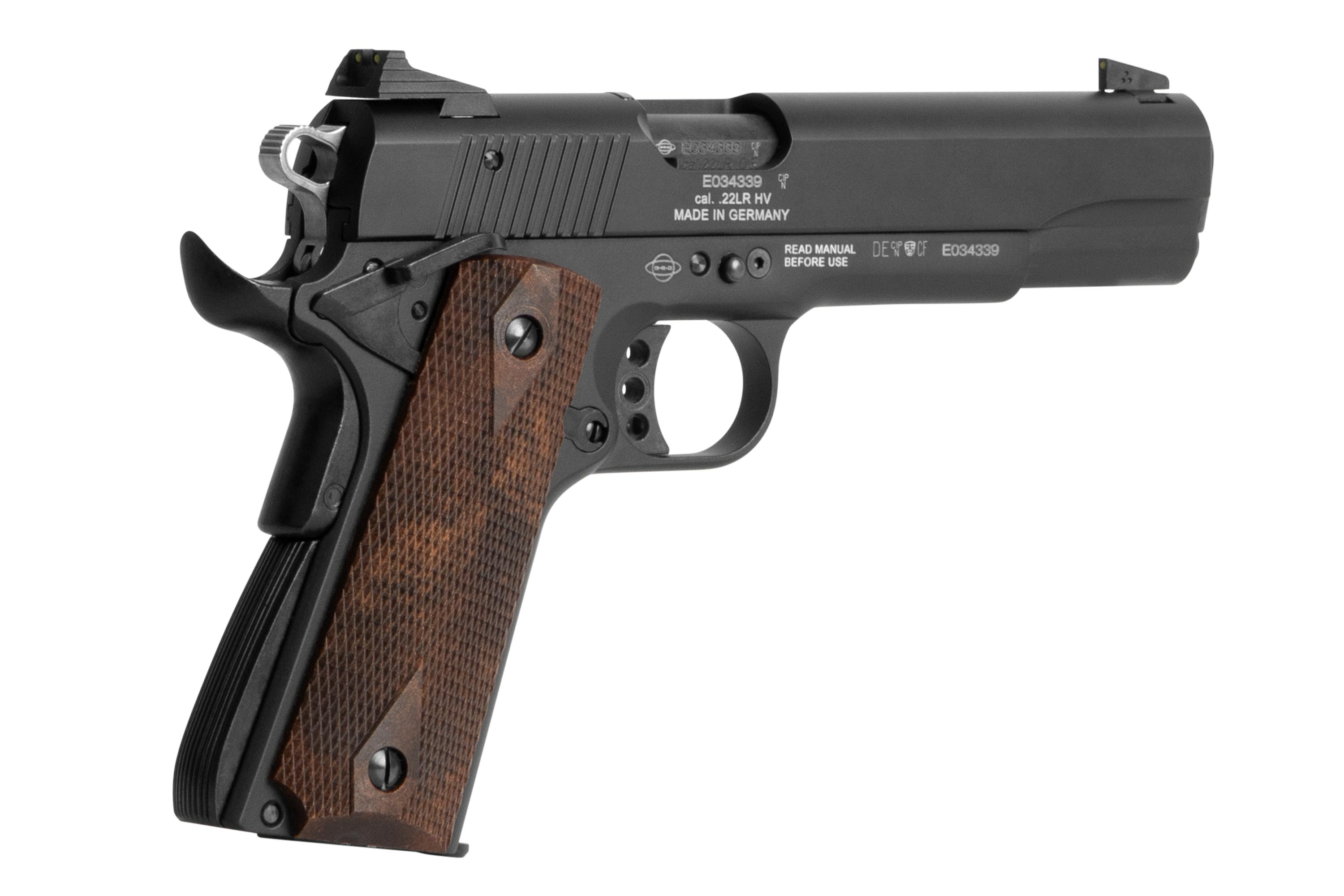 GSG-1911 Schwarz Holz .22lr HV - Selbstladepistole