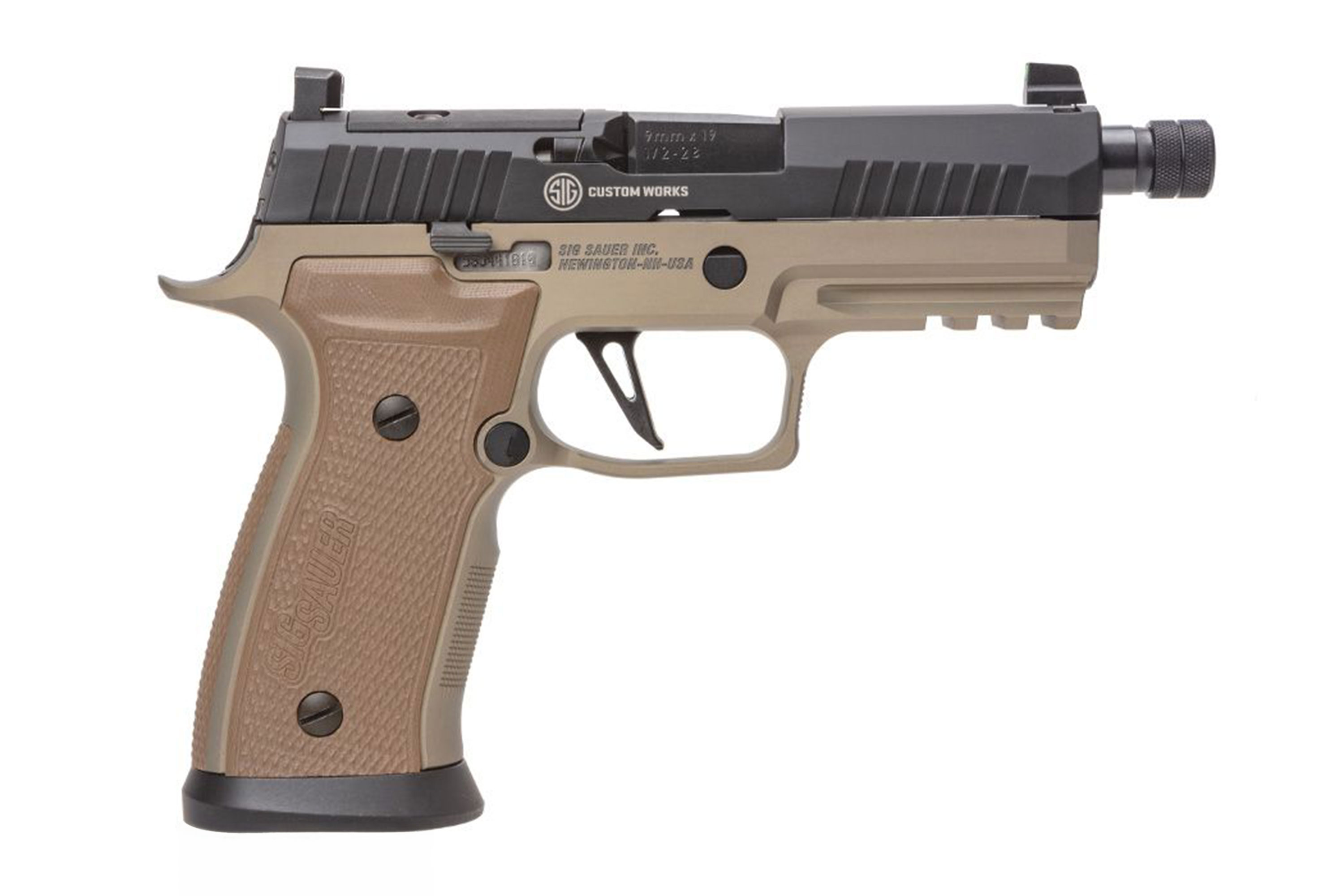 SIG SAUER P320-AXG Combat 9mm Luger - Selbstladepistole FDE