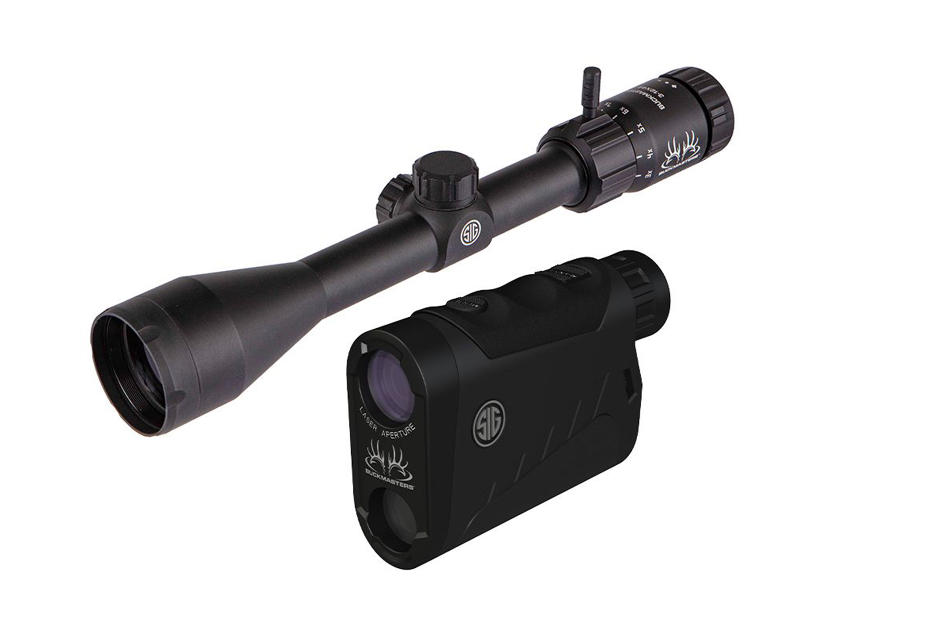 BUCKMASTERS® 1500 Laser Entfernungsmesser + BUCKMASTERS® ZF 4-16x44