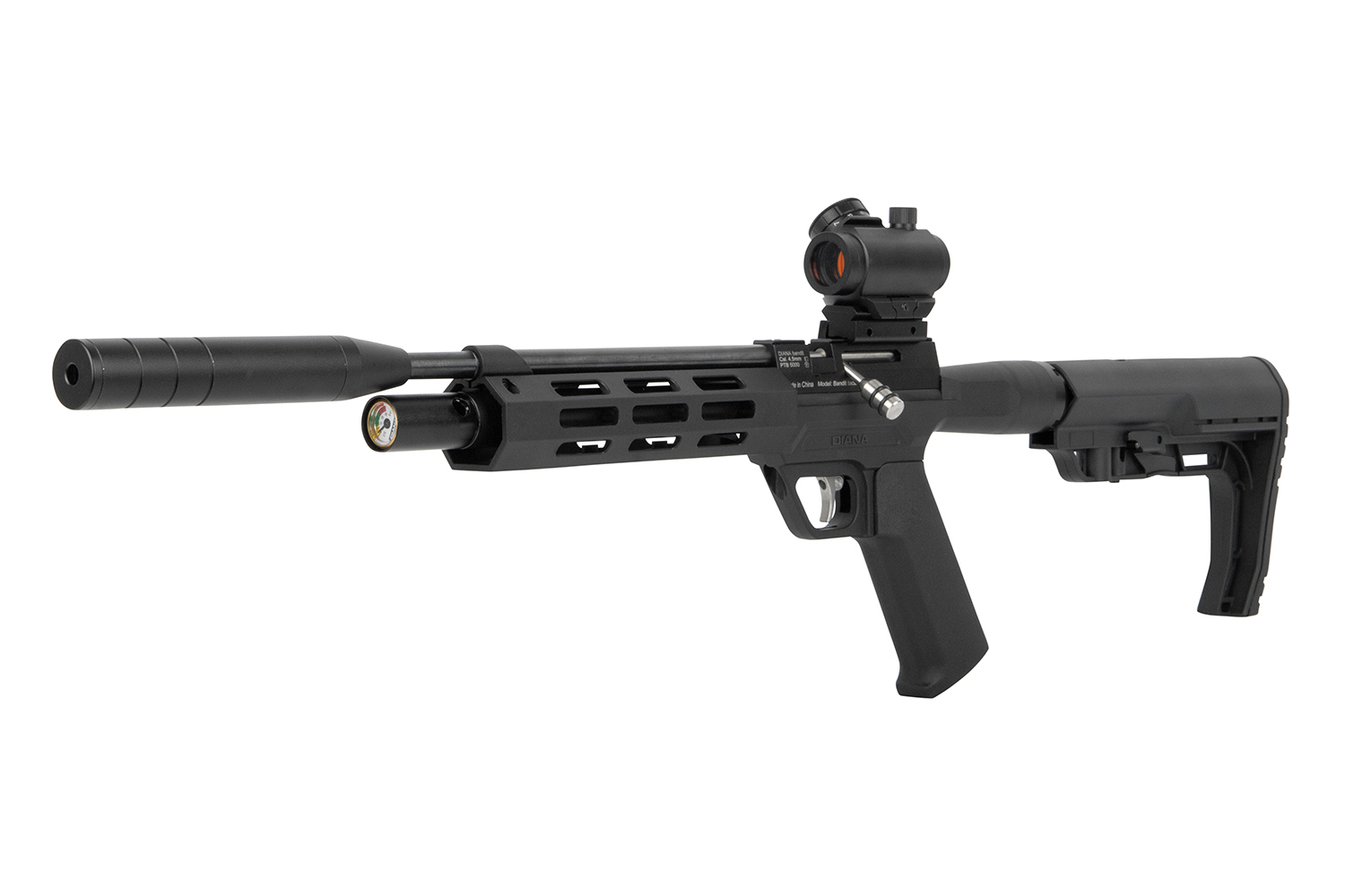 DIANA bandit tactical 4,5mm - Druckluft Pressluft | PCP