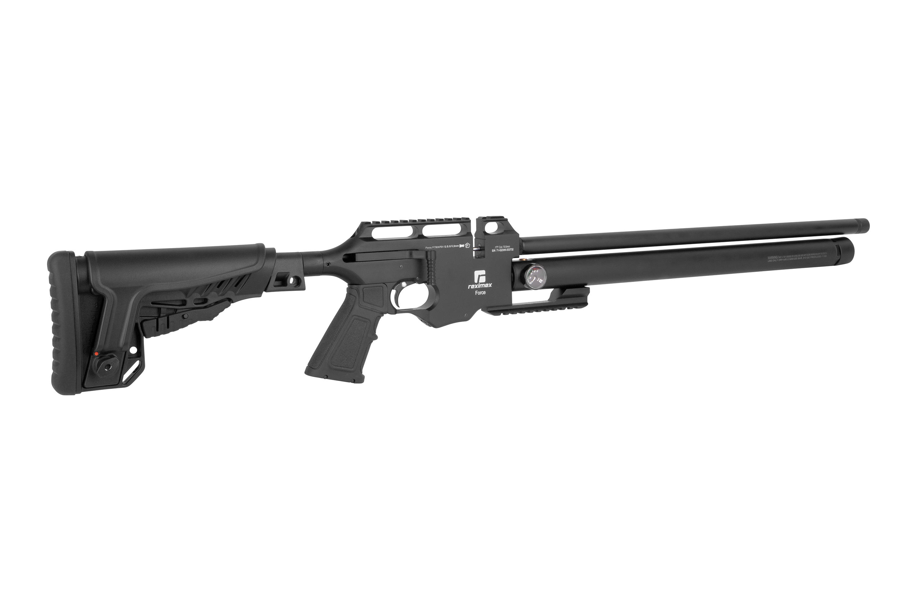 Reximex Force 1 Schwarz 5,5mm - Druckluft Pressluft | PCP
