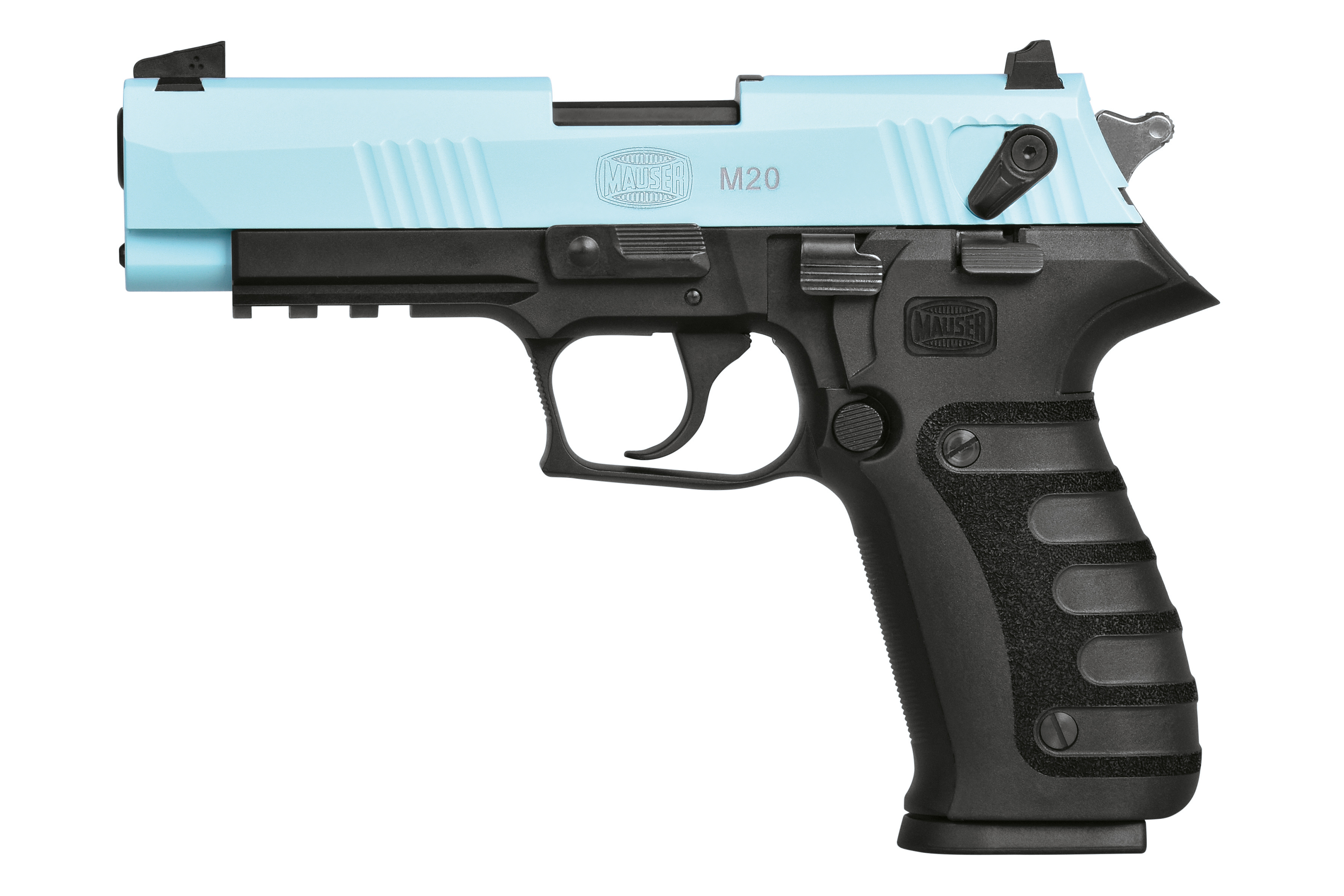 Mauser M20 Blue Cerakote .22lr - Selbstladepistole Mauser M20 Blue Cerakote .22lr - Selbstladepistole