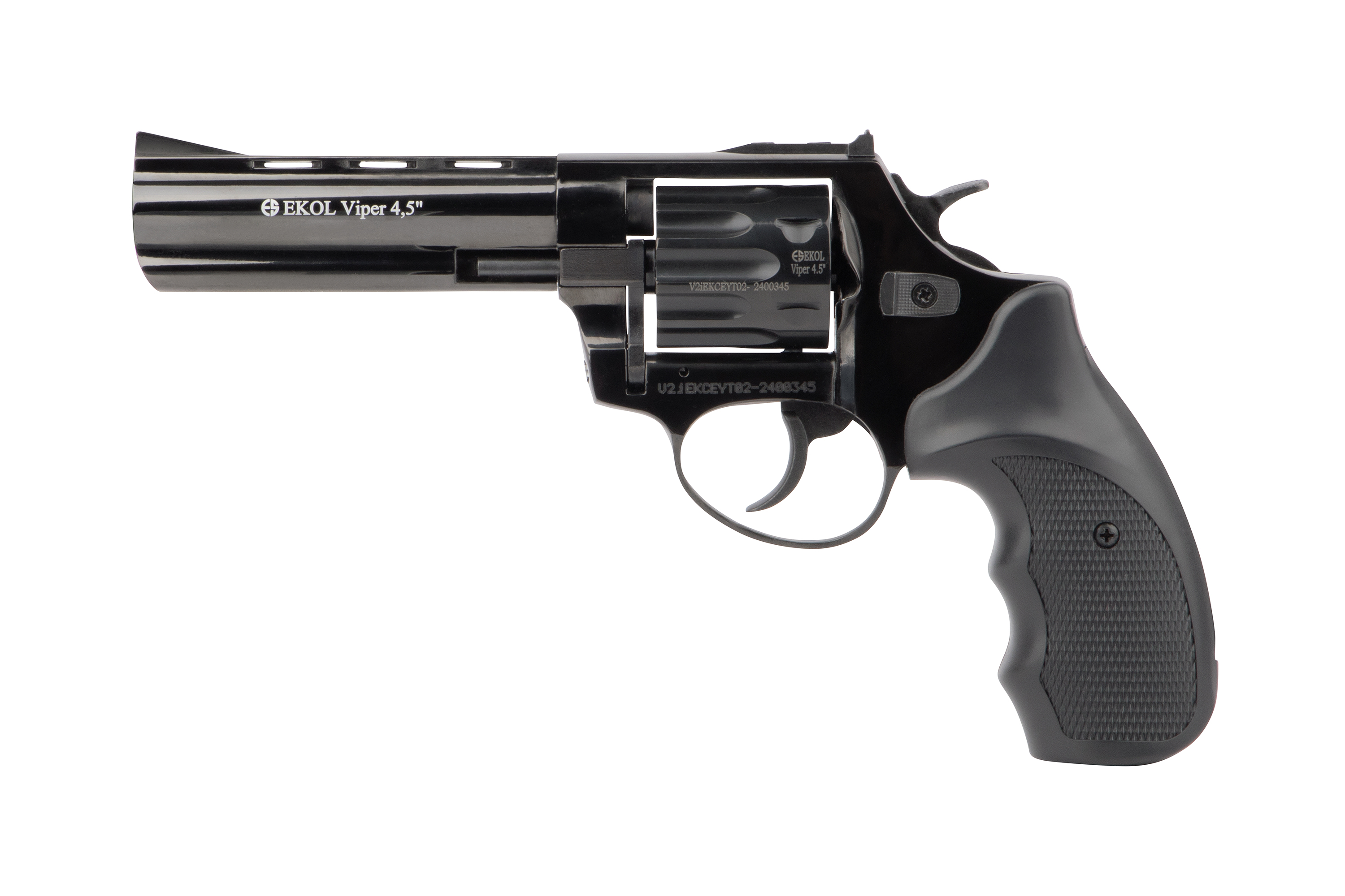 Ekol Viper 4,5'' Schwarz 9 mm R. - Gas-Signal