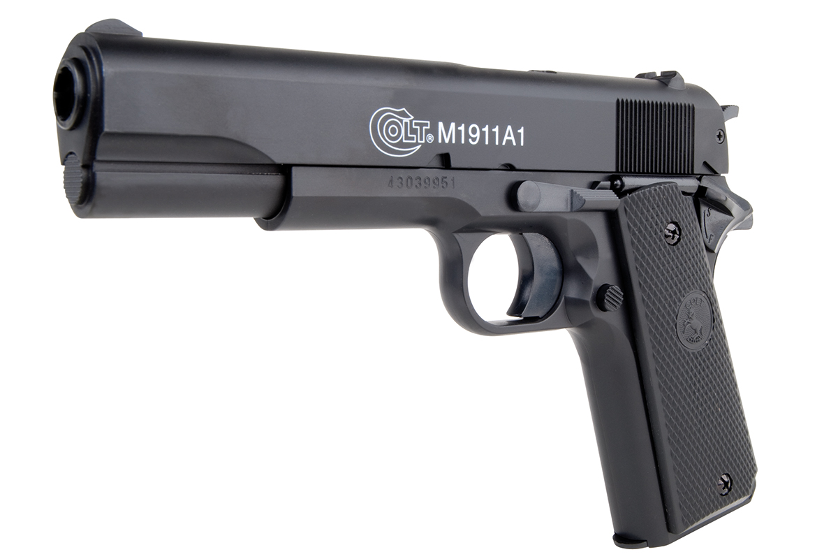 Colt 1911 H.P.A. Schwarz 6mm - Airsoft Federdruck