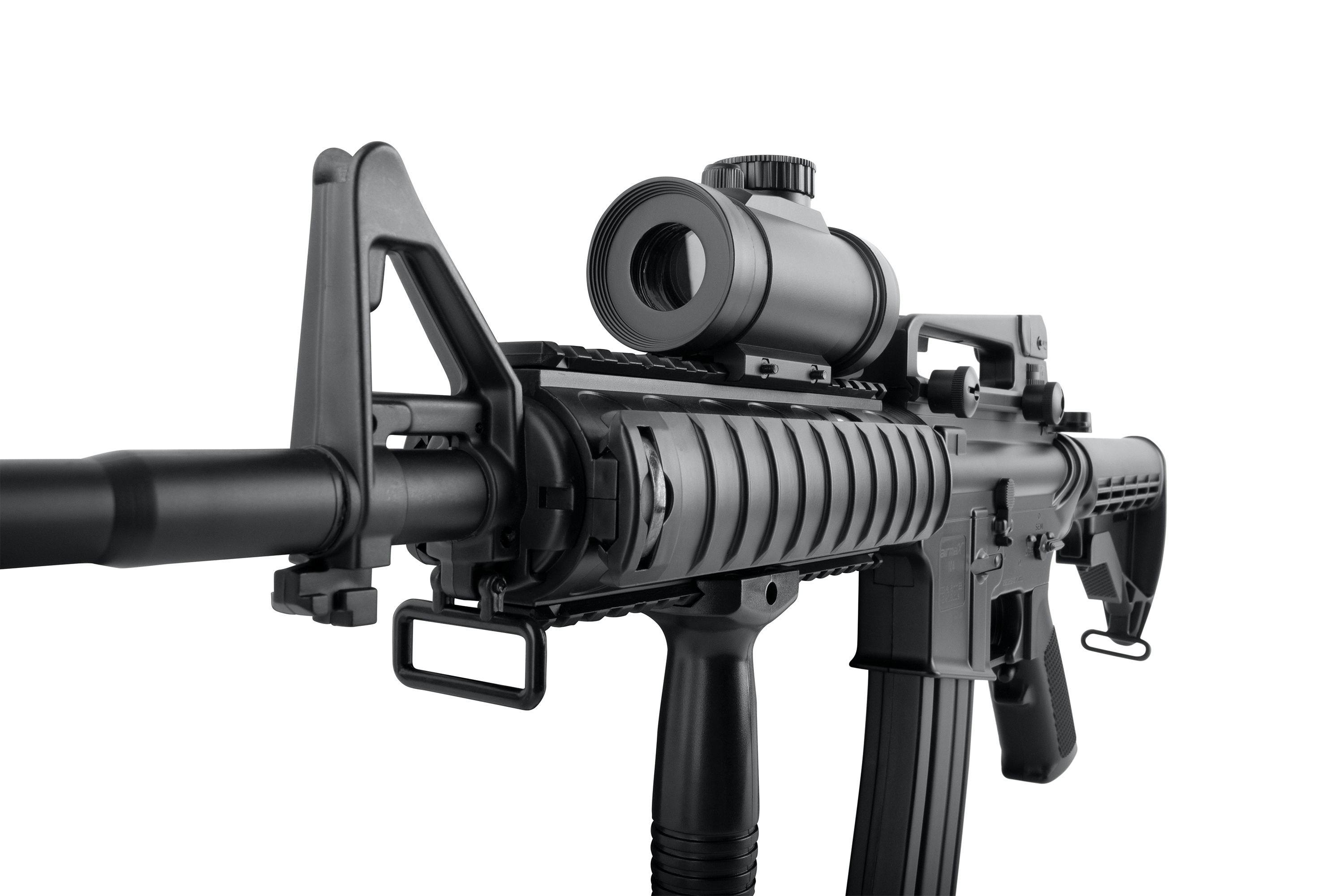 airmaX M4 Schwarz 6mm - Airsoft AEG < 0,5 Joule