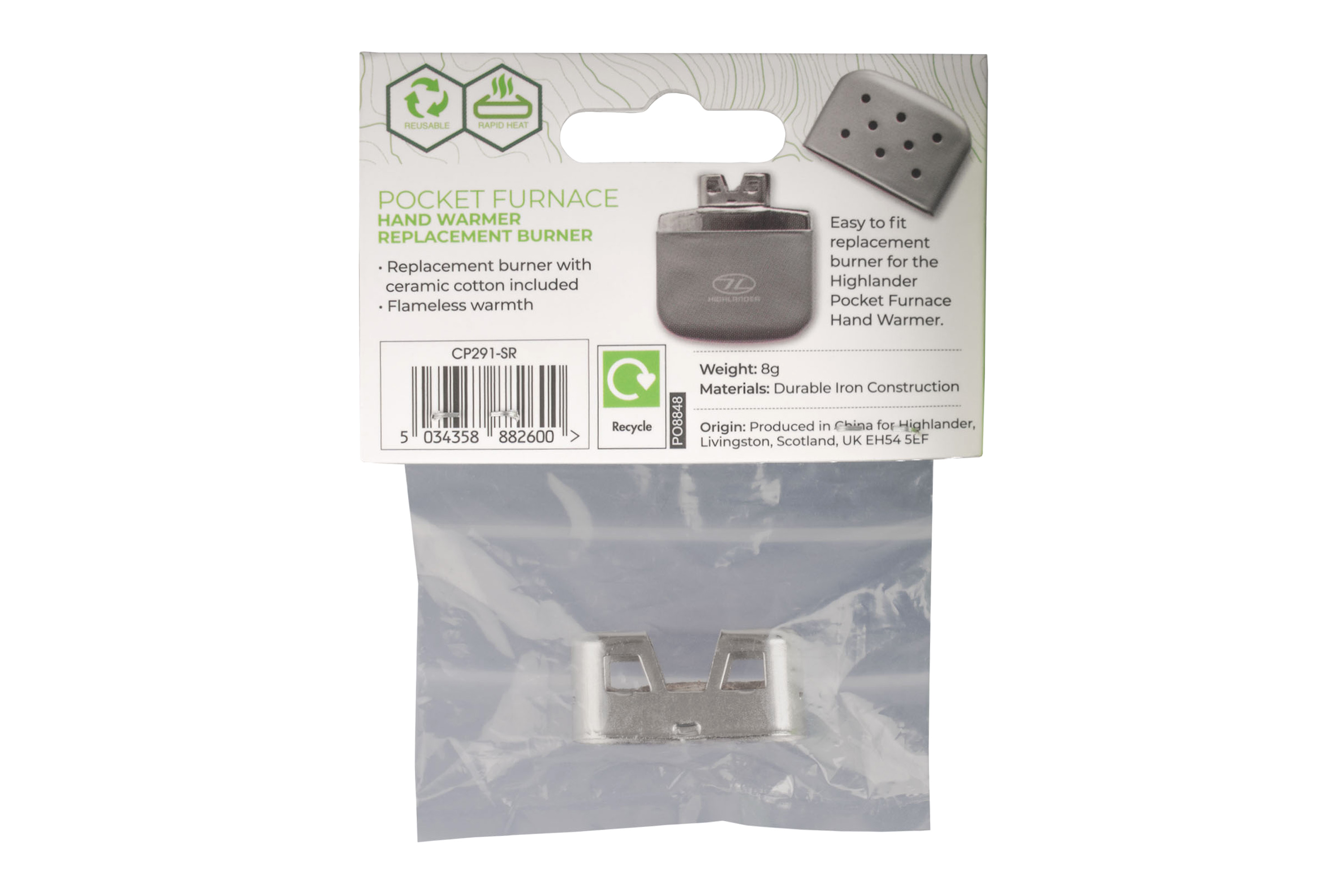 Highlander Forces Ersatz Brenner Pocket Furnance