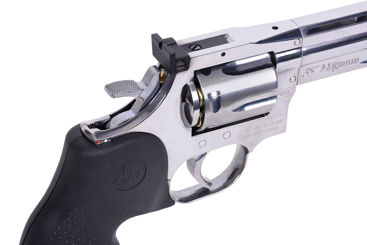 Dan Wesson 715 4" Silber 6mm - Airsoft Co2 Non BlowBack