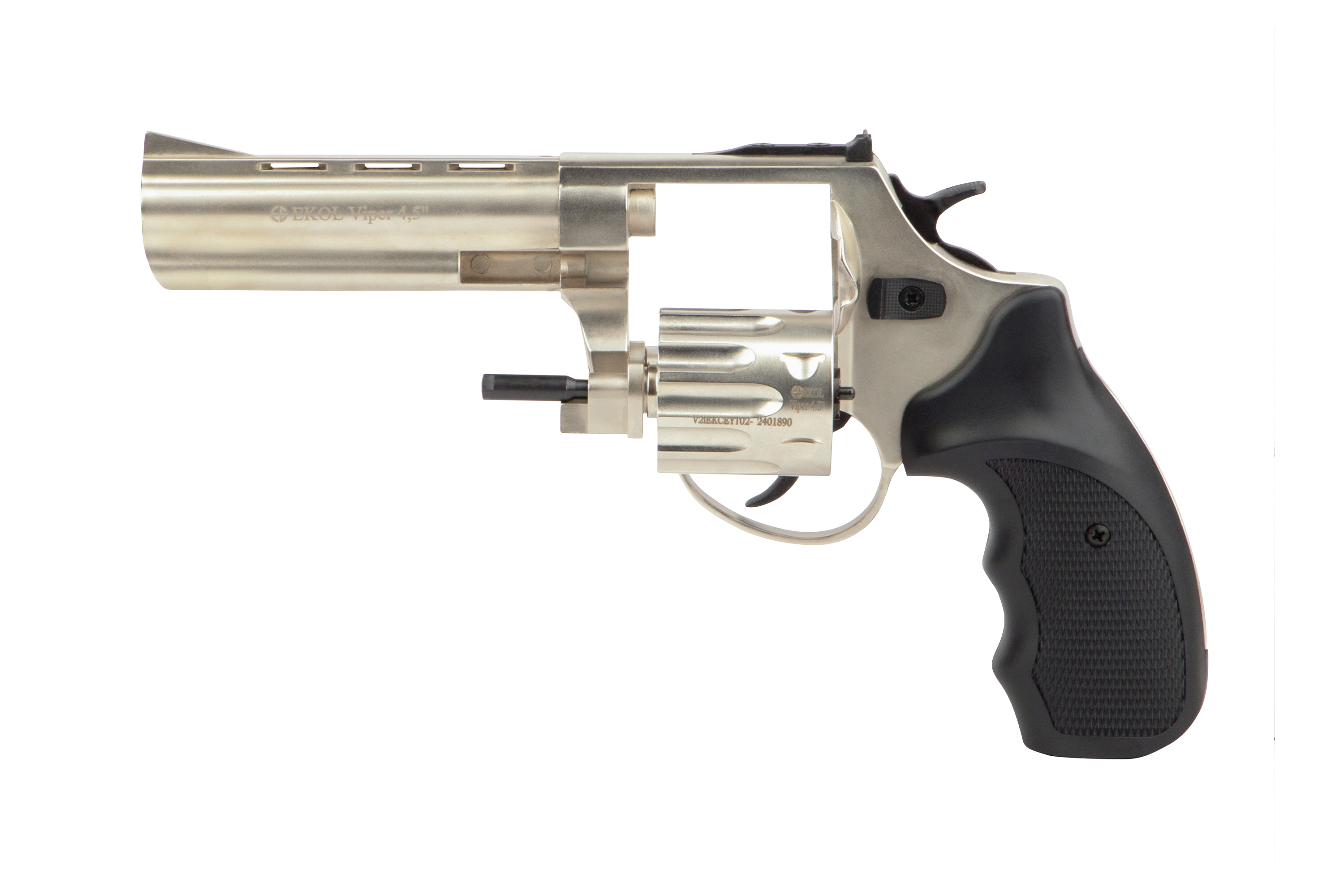 Ekol Viper 4,5'' Nickel 9 mm R. - Gas-Signal