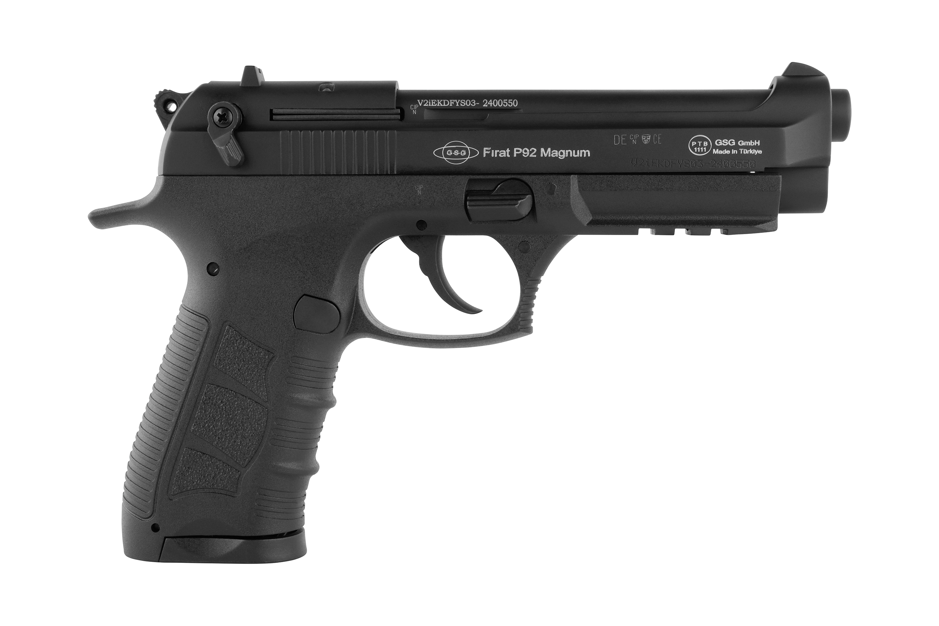EKOL Firat P92 Magnum Schwarz 9mm P.A.K. - Gas Signal