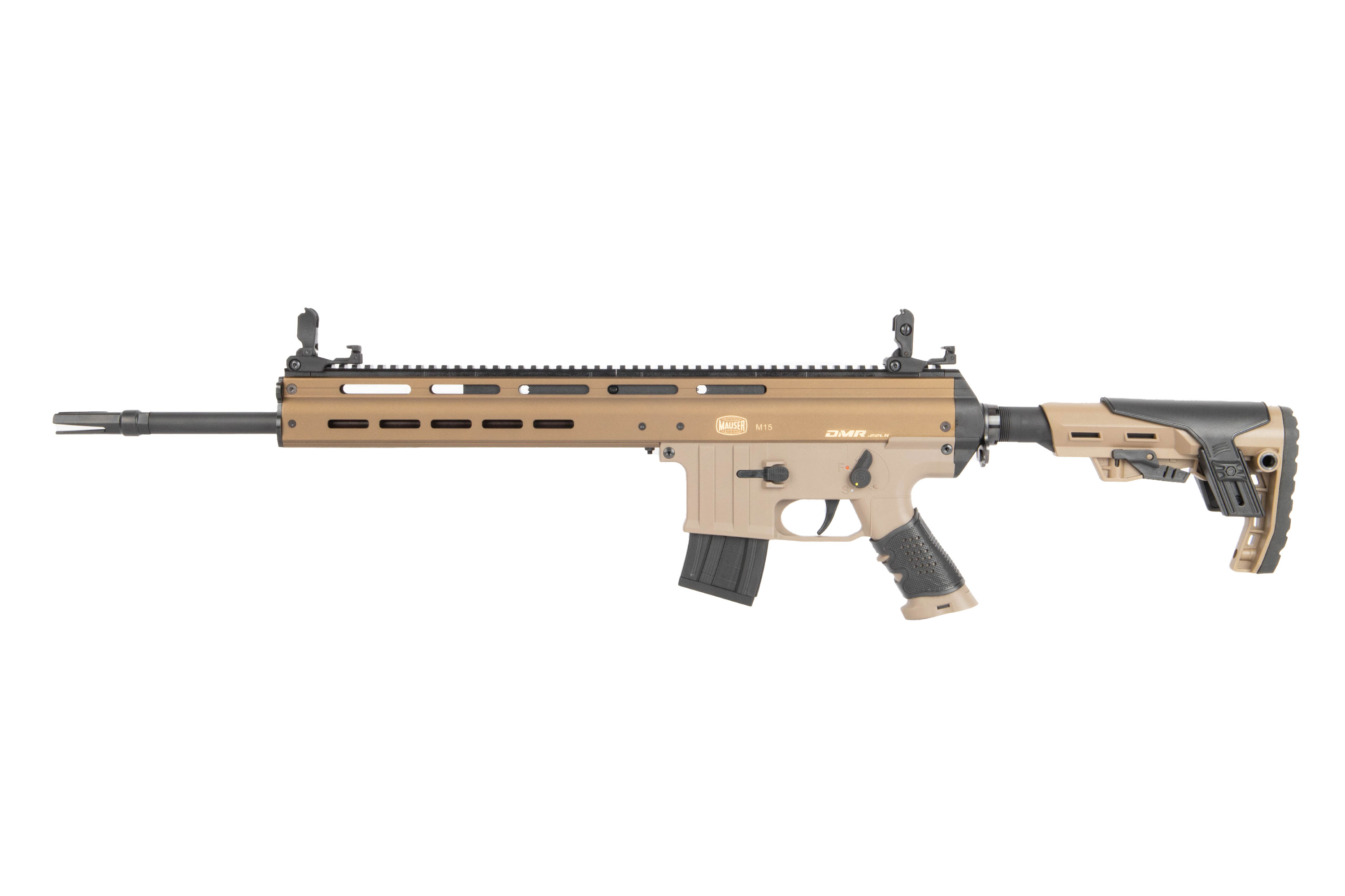 MAUSER M15 DMR Bronze/TAN .22lr HV - Selbstladebüchse