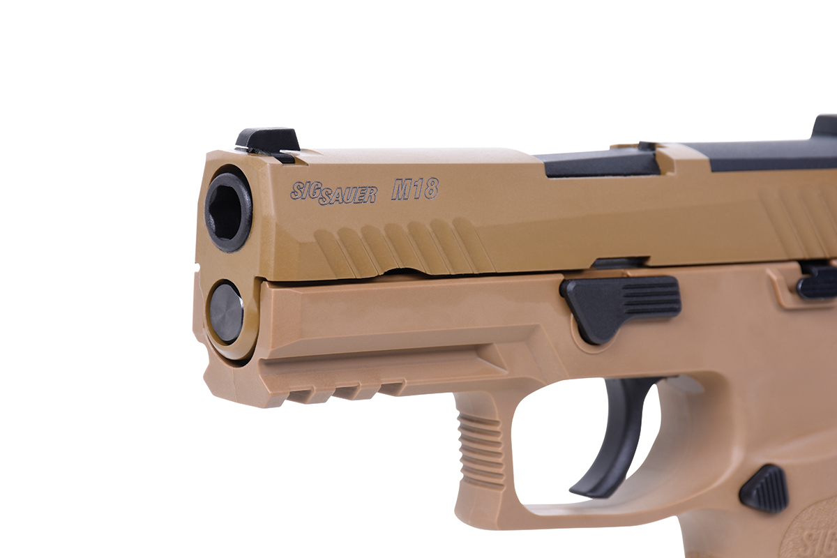 SIG SAUER ProForce P320-M18 Tan 6mm - Airsoft Gas BlowBack
