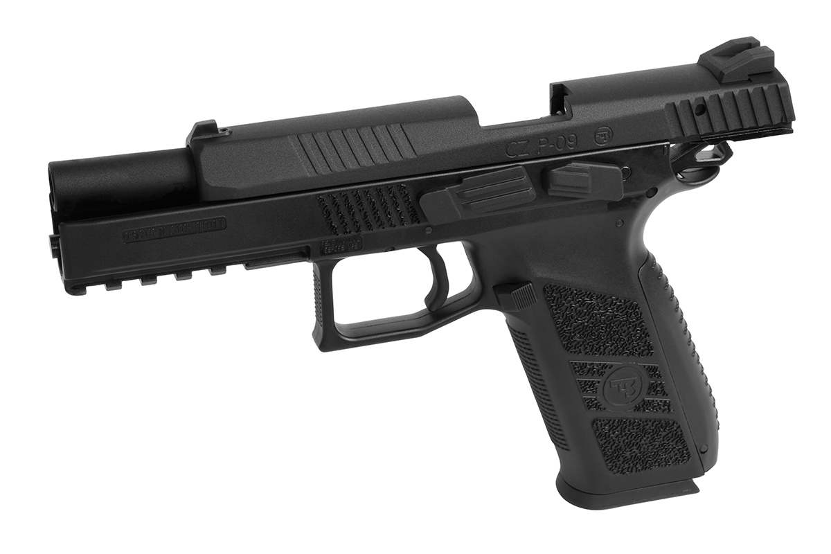 CZ P-09 Schwarz 6mm - Airsoft Gas BlowBack