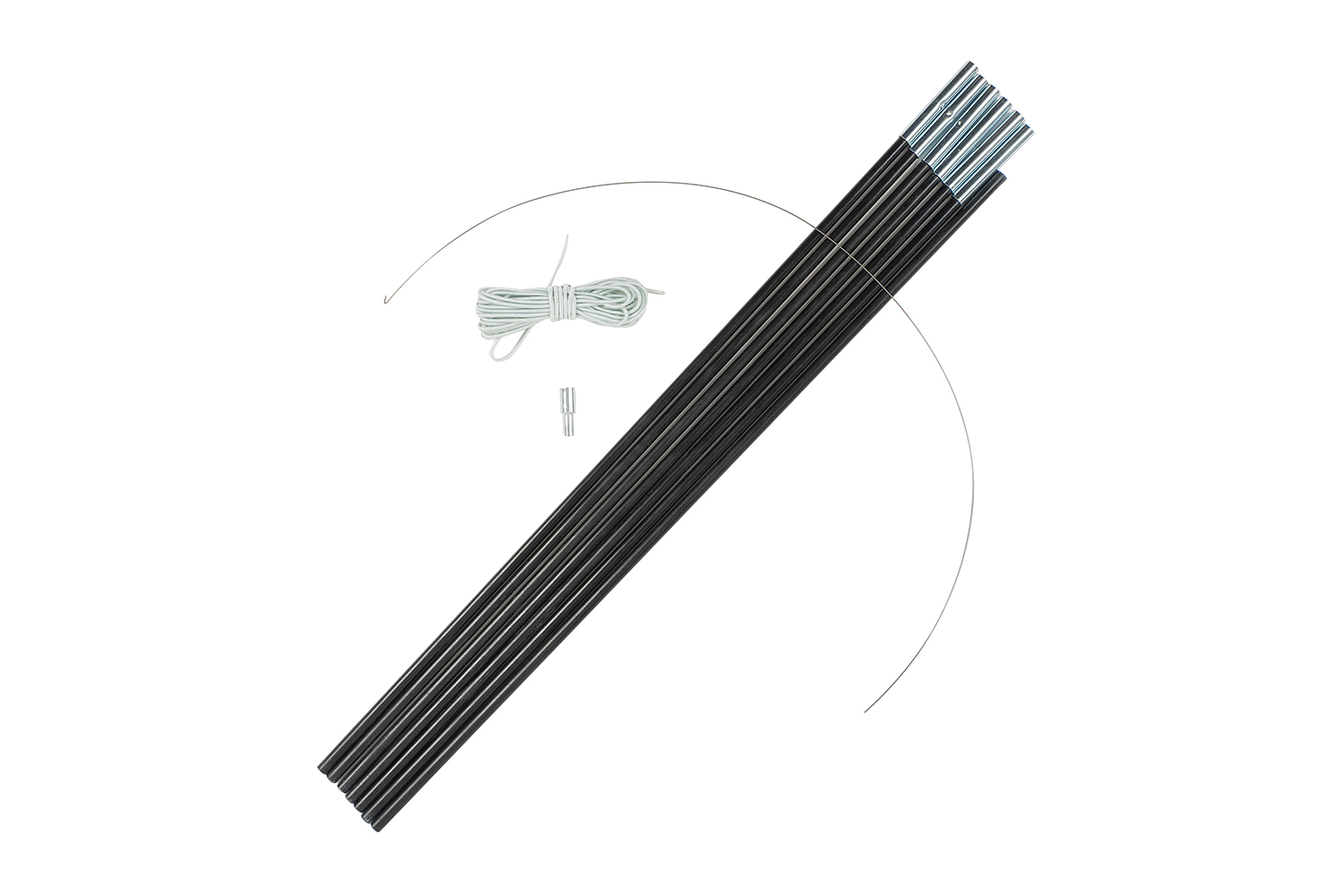 Highlander Forces Zeltstangen 8,5 mm 9er Set Fiberglas