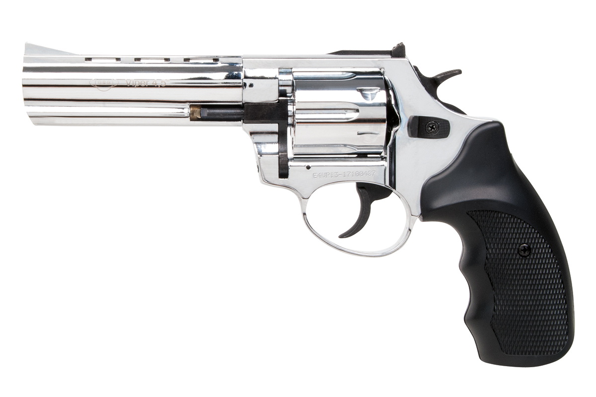 Ekol Viper 4,5'' Chrom 9mm R. - Gas-Signal