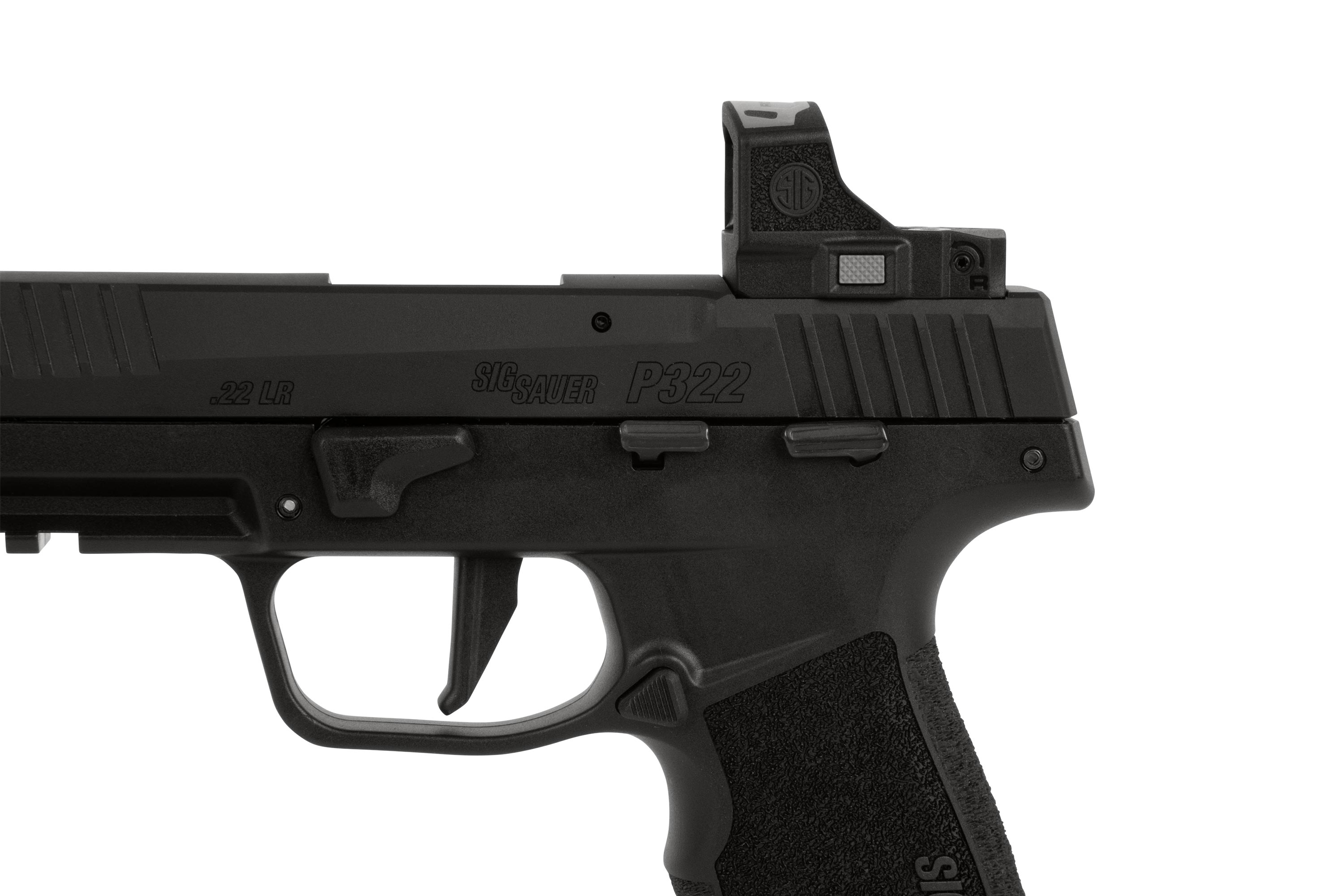SIG SAUER P322 mit ROMEO-RS Compact .22lr HV - Selbstladepistole