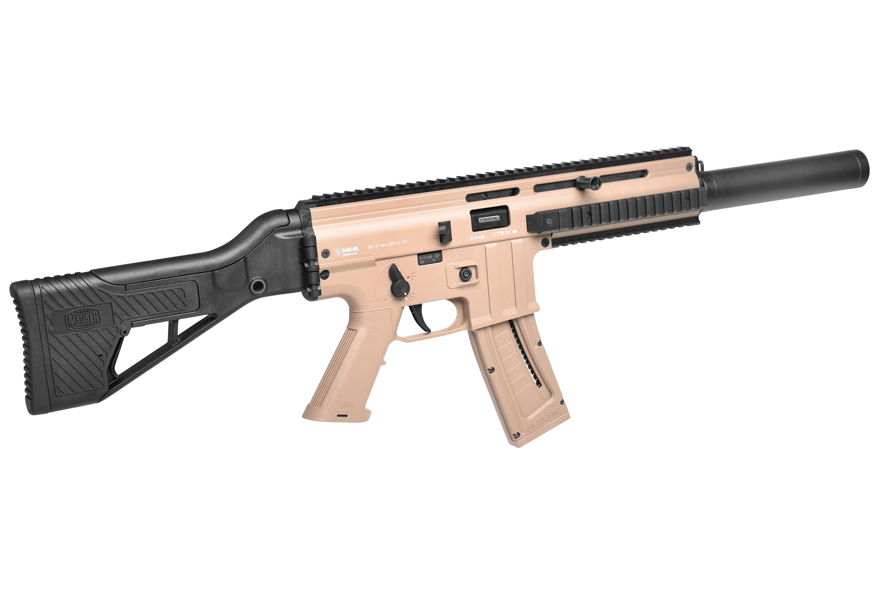 MAUSER M15 SD US Tan .22lr HV - Selbstladebüchse