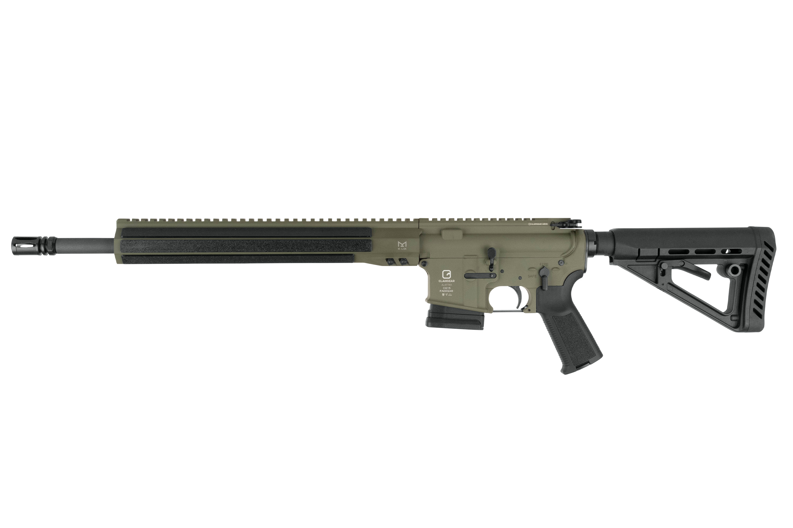 Clawgear CG15 16,75" Sniper Green .223 REM - Selbstladebüchse