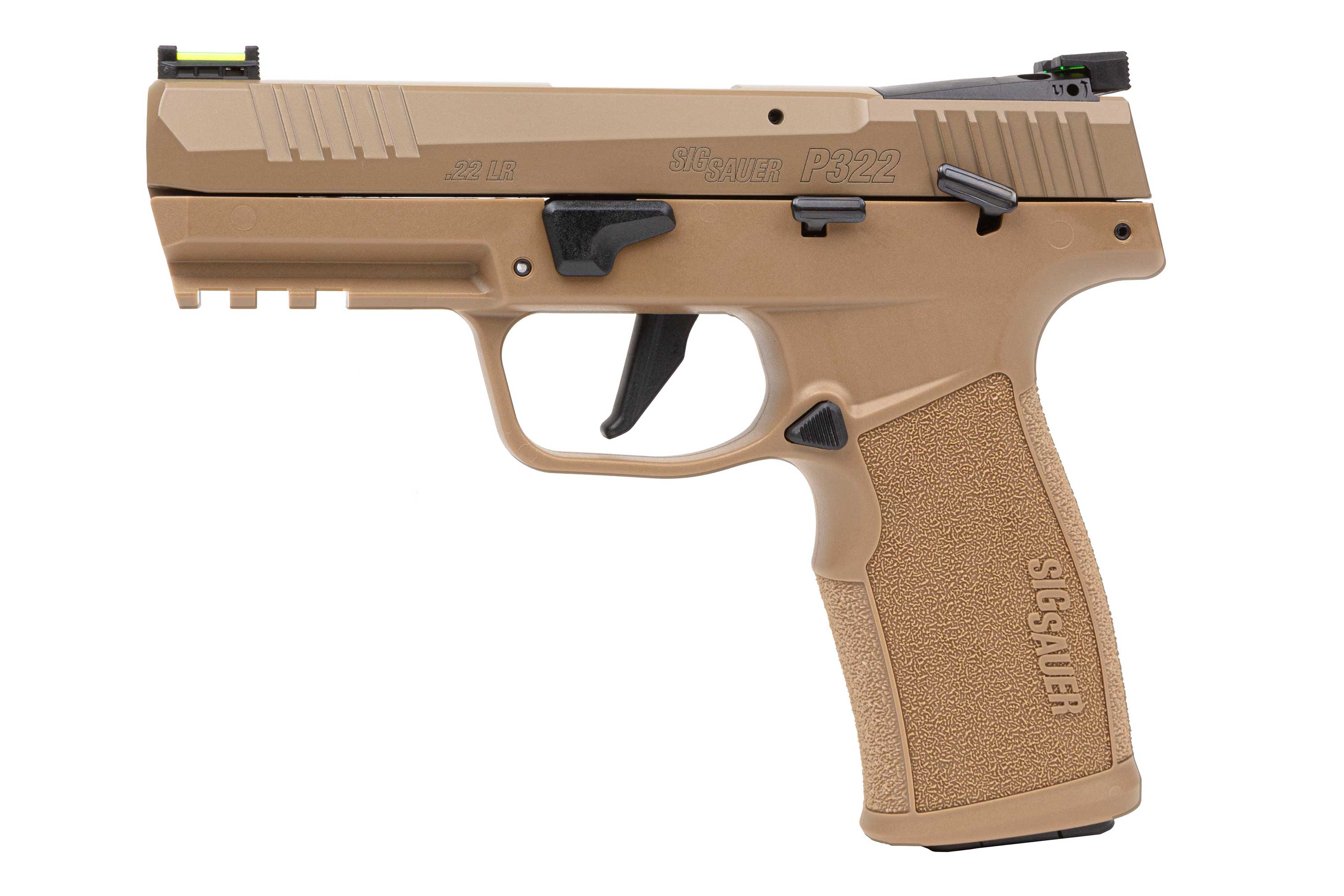 SIG SAUER P322 Coyote Tan .22 lr HV - Selbstladepistole