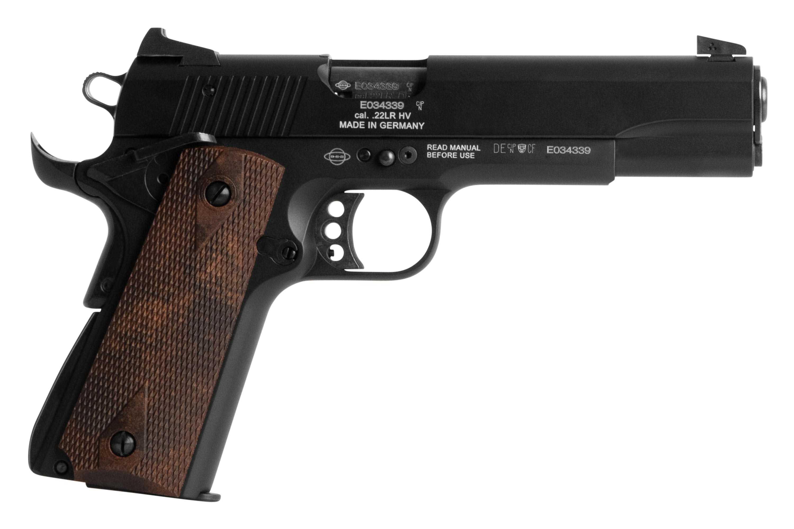 GSG-1911 Schwarz Holz .22lr HV - Selbstladepistole