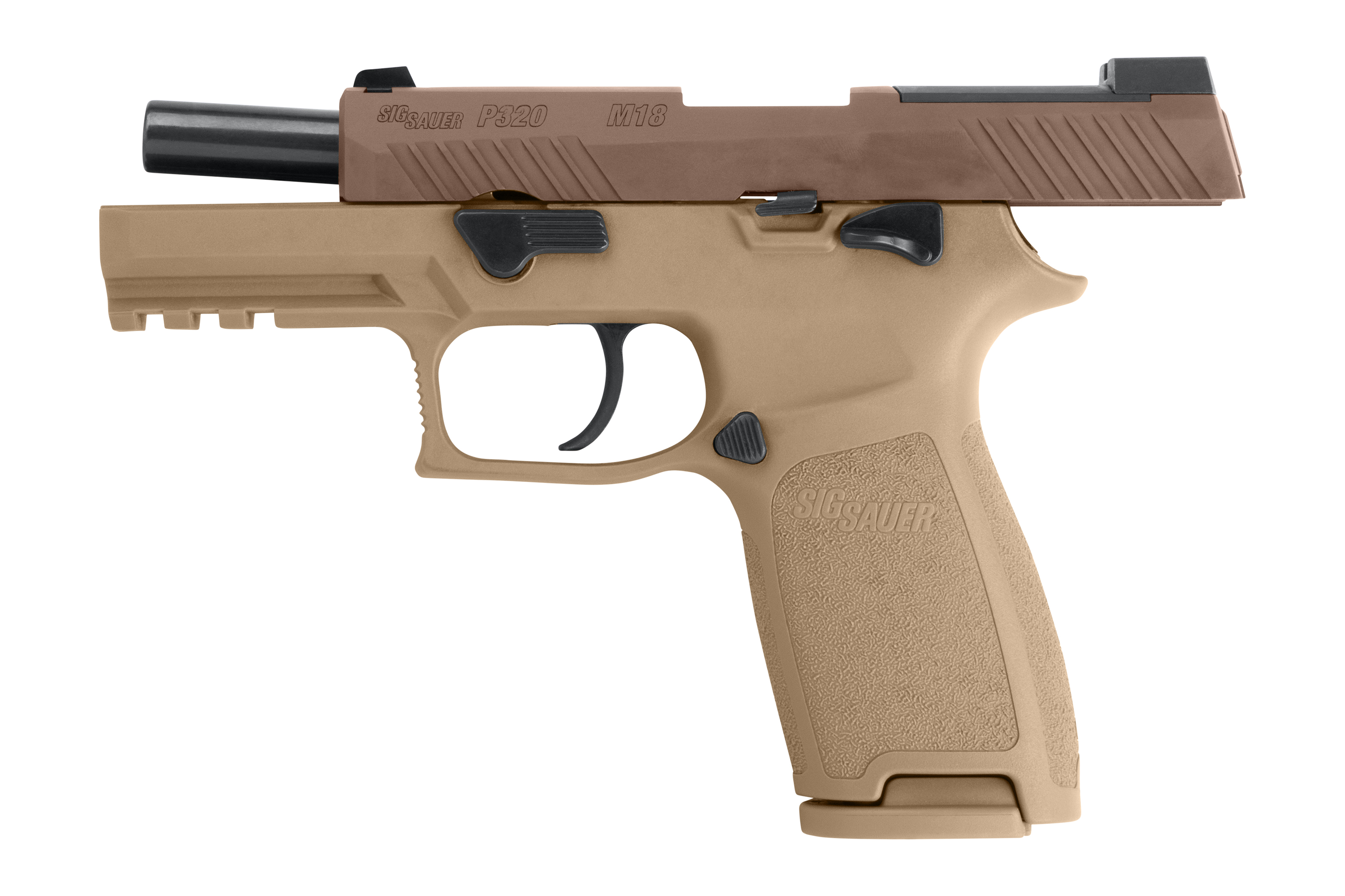 SIG SAUER P320-M18 Coyote Tan 9 mm Luger - Selbstladepistole