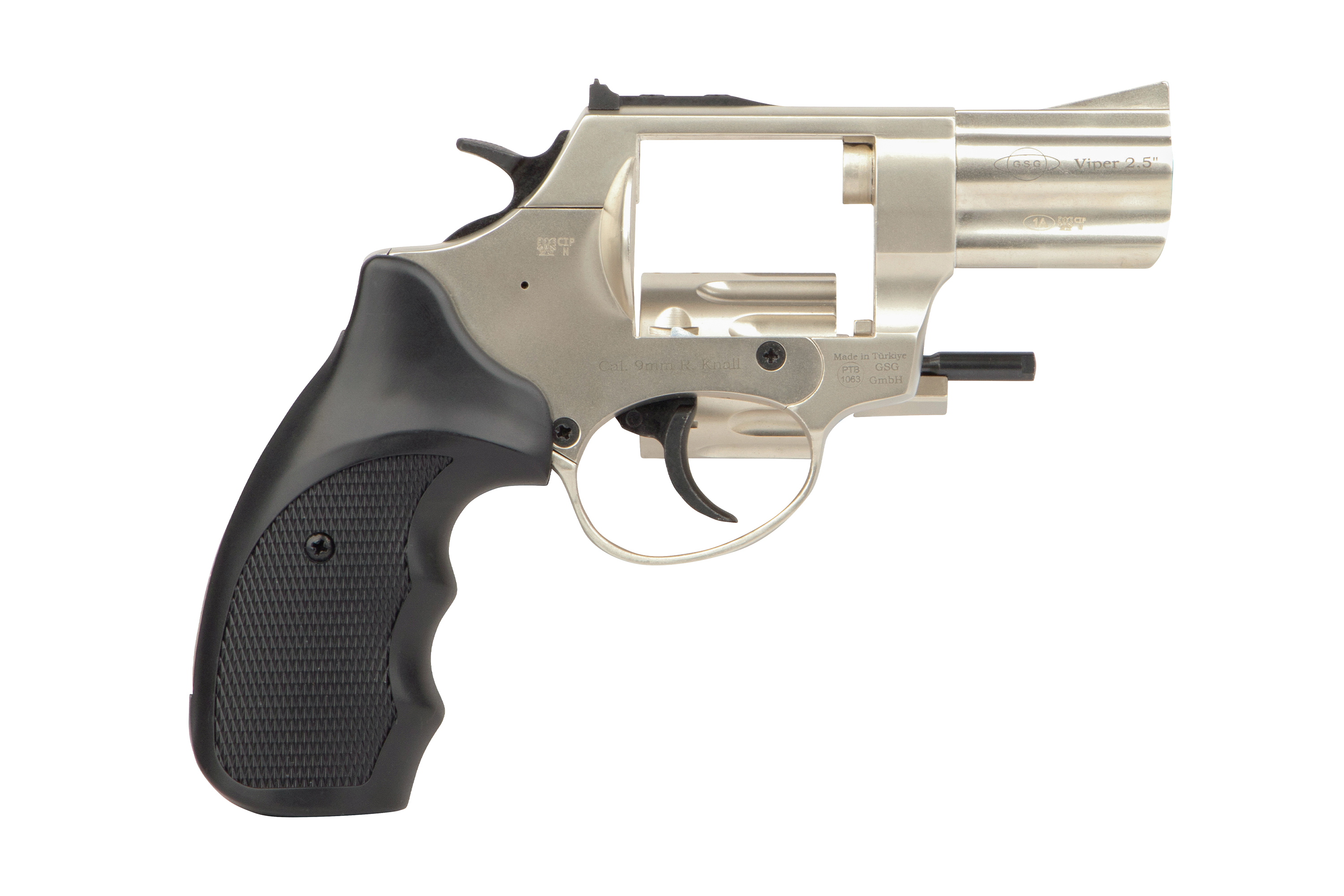 Ekol Viper 2,5'' Nickel 9 mm R. - Gas-Signal