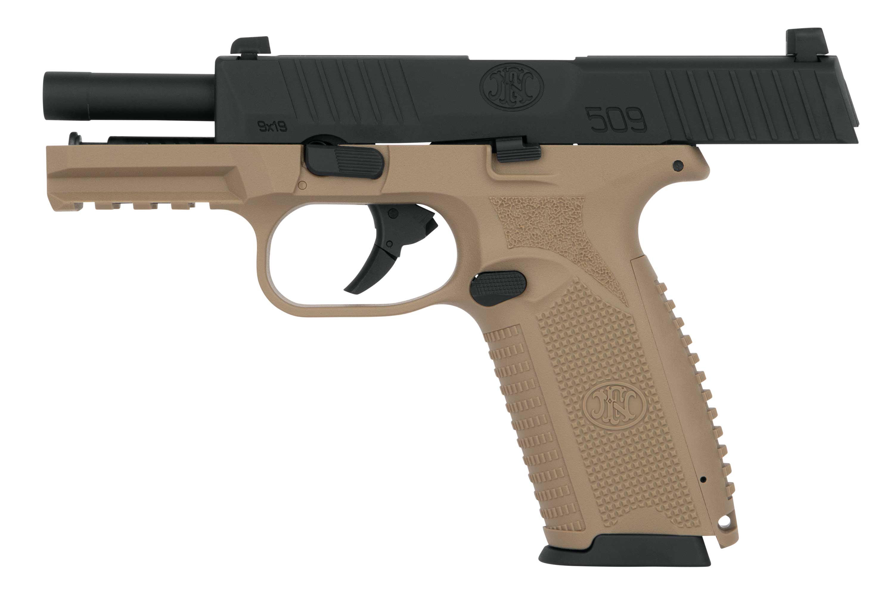FN 509 Dual Tone 4,5mm BB - Druckluft Co2 BlowBack